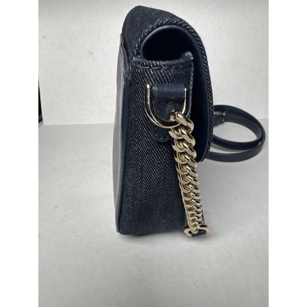 Michael Kors signature blue denim half dome crossbody bag and wallet - Picture 9 of 16